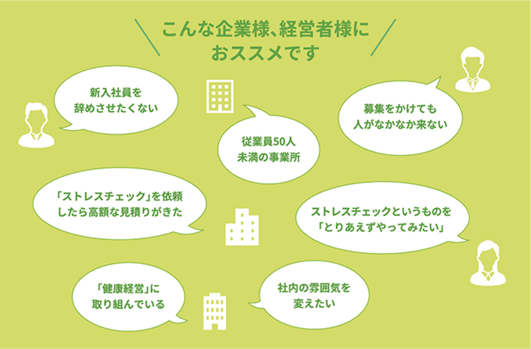 こんな企業様、経営者様にお勧めです